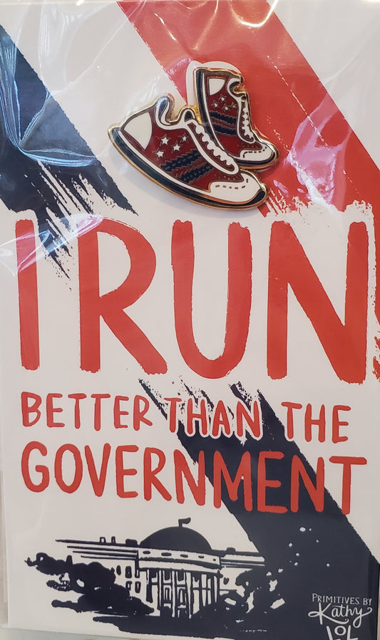 Pin - Enamel - Run Better