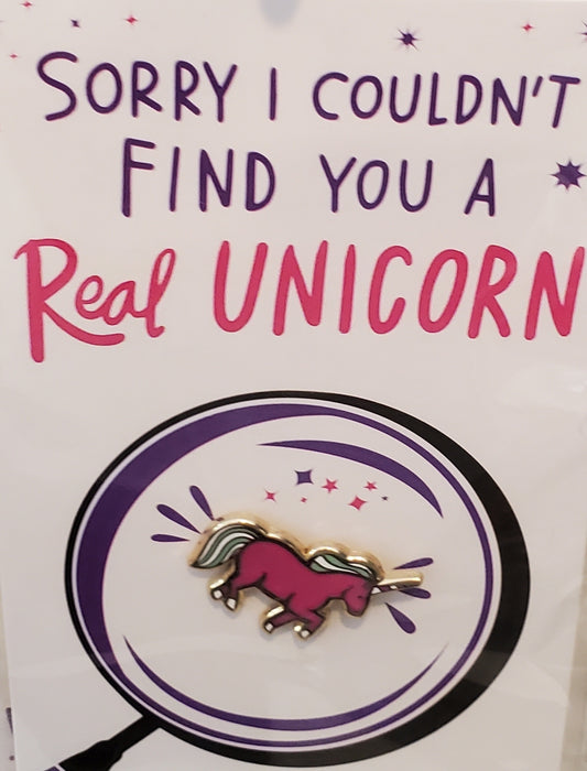 Pin - Enamel -  Real Unicorn