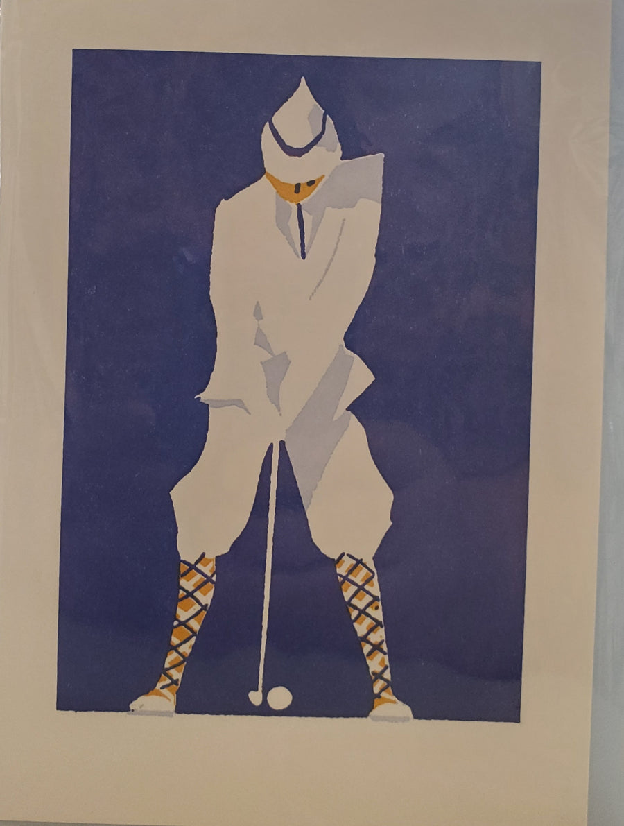Card - Golfer