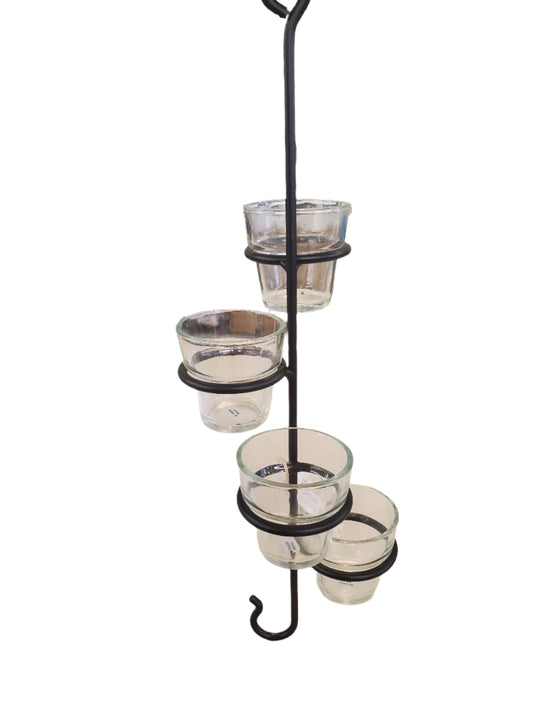 Candle Holder - Votive Hanging - 4 Ring