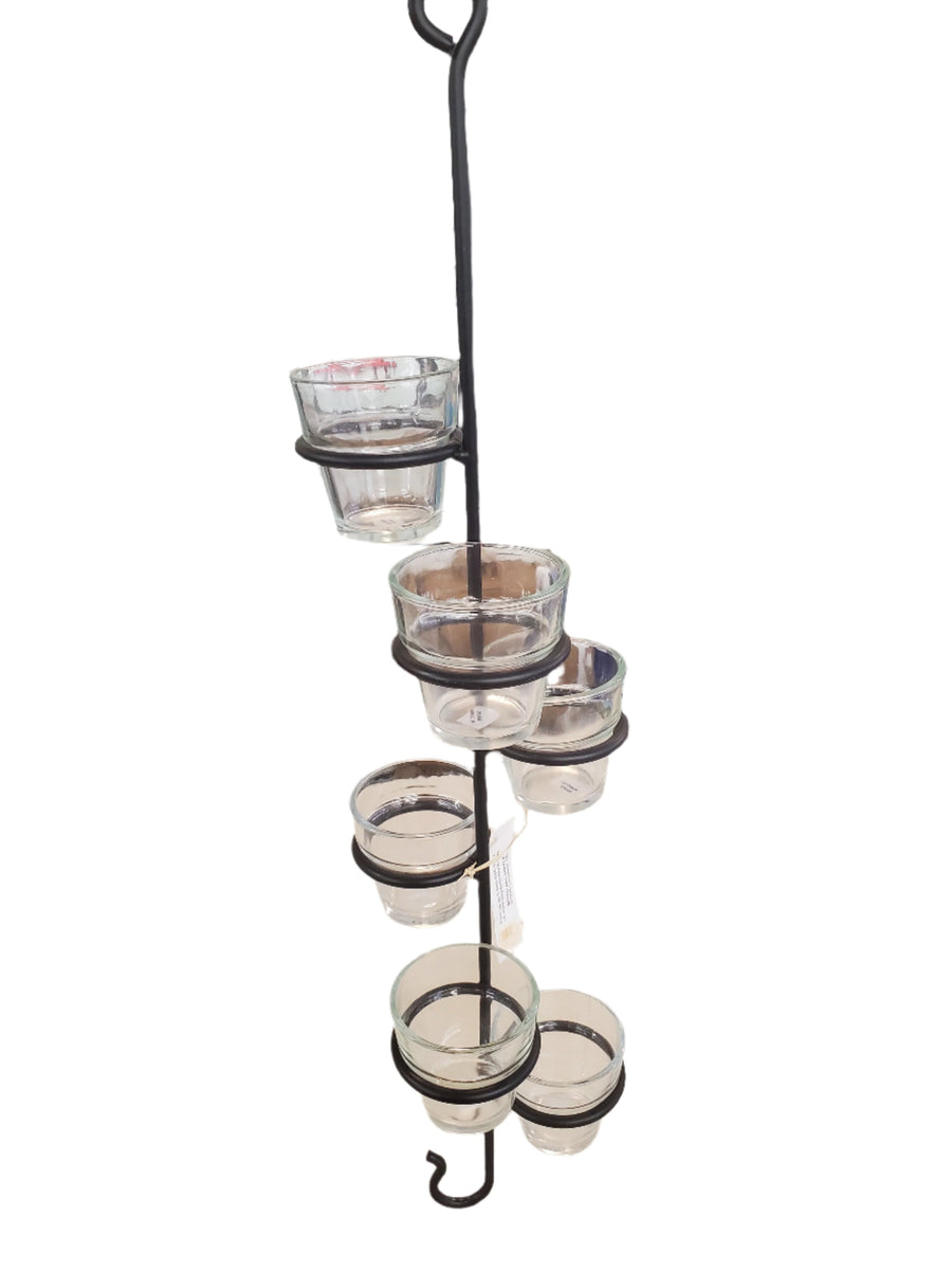 Candle Holder - Votive Hanging - 6 Ring