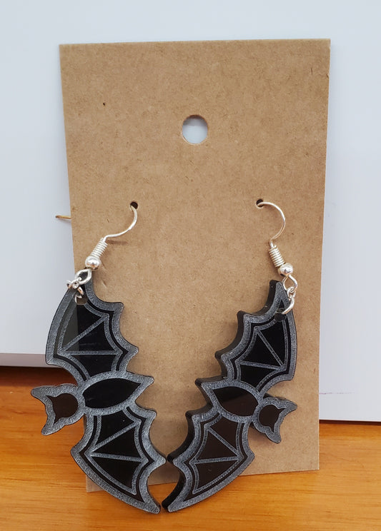 Earrings - Bats