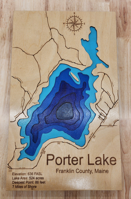 Wall Art - Porter Lake