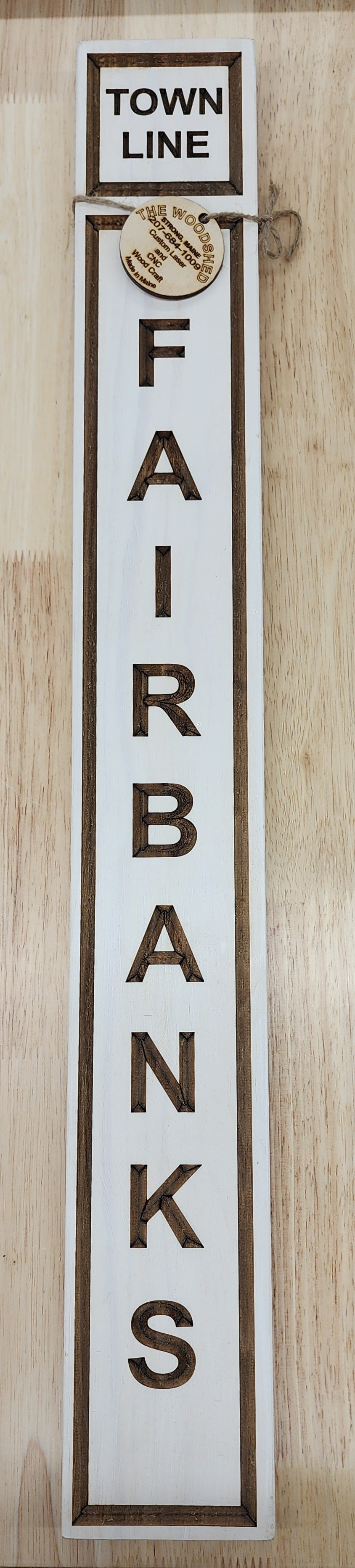 Wall Art - Town Marker