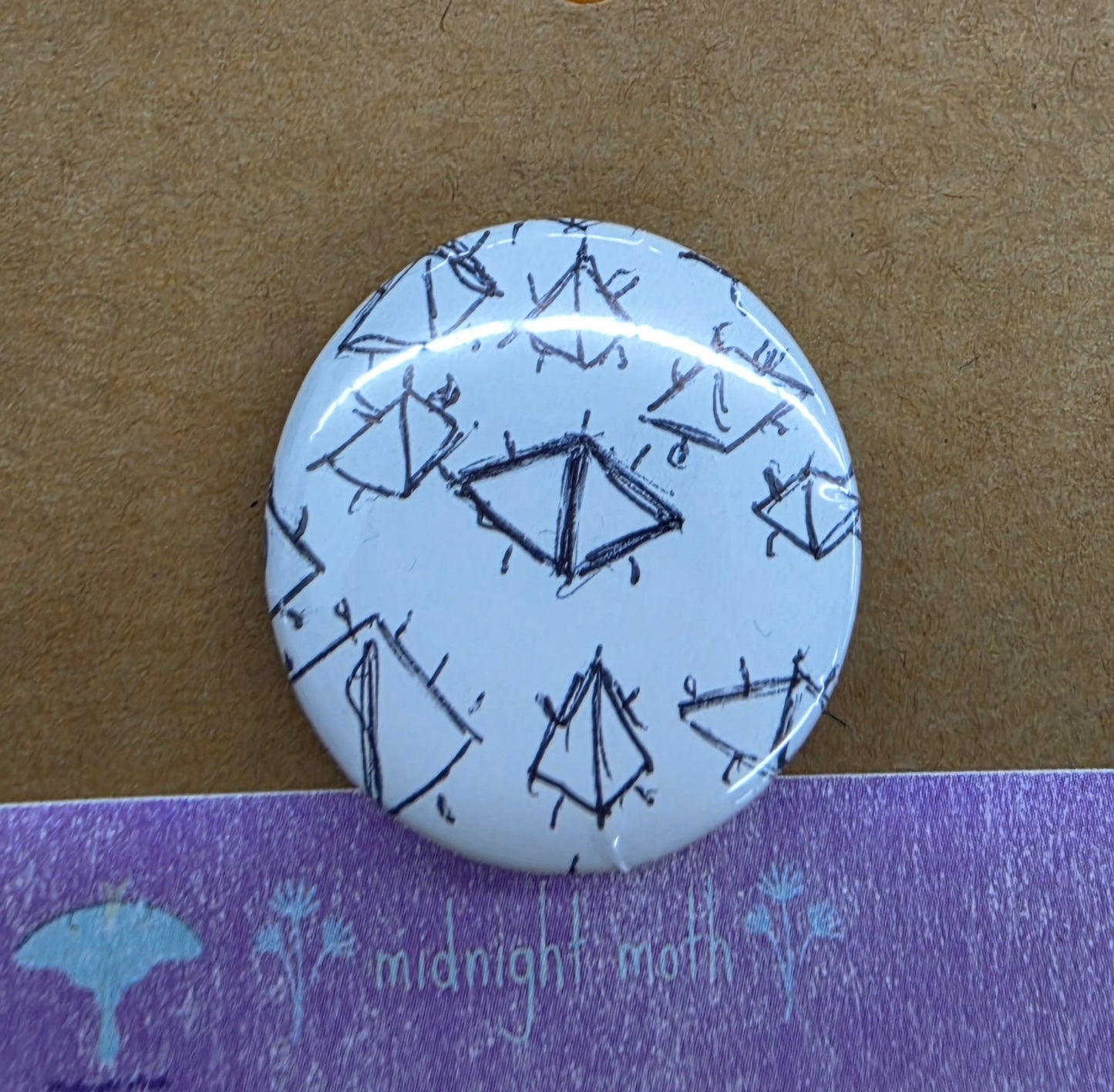 Eye Hand-drawn Pin
