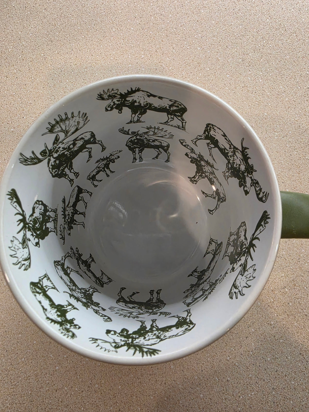 Green - ME. Moose Mug