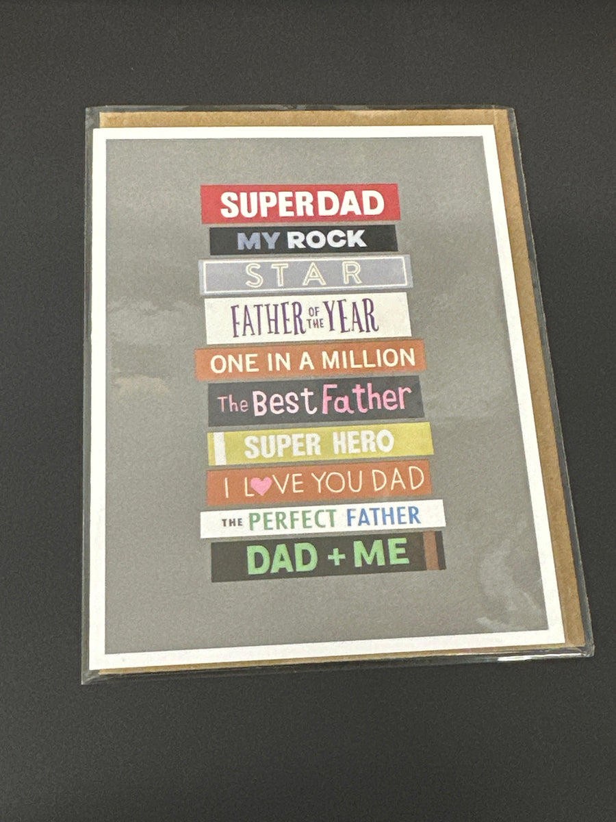 Card - Father's Day - Super Dad My Rock Star Father Of The Year...