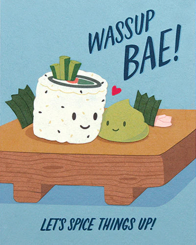 Greeting Card - Wasbi Love