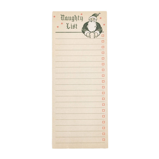 Notepad - Naughty List Skinny