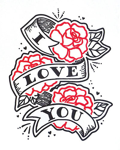 Greeting Card - Tattoo Love