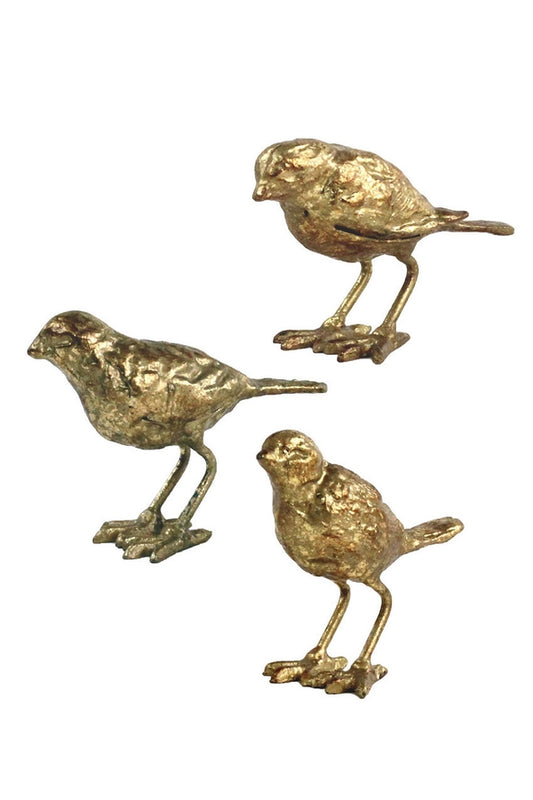 Iron Gold Leaf Birds