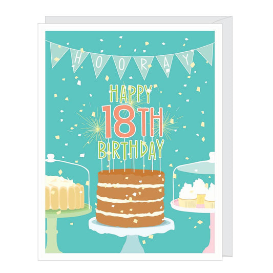 Card - Birthday - 18th Birthday