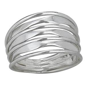Ring - Banded Together Sterling Silver Band
