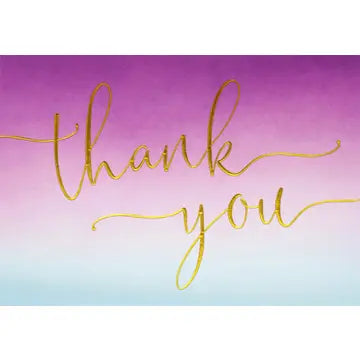 Note Cards - Amethyst Thank You