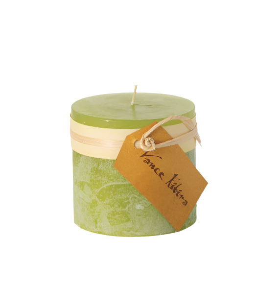 Candle - Pillar 3x3 - Green Grape