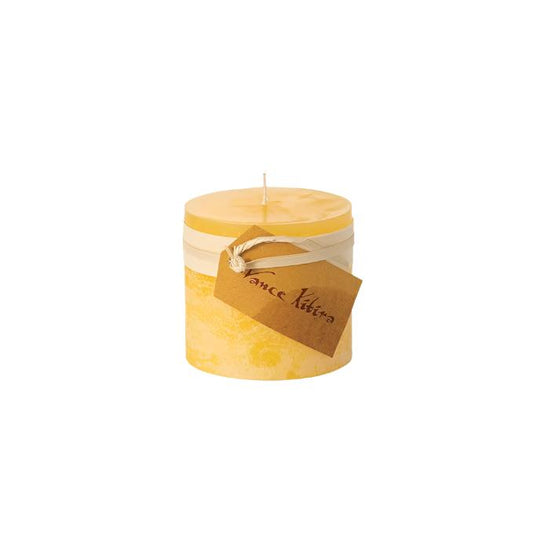 Candle - Pillar 3x3 - Pale Yellow