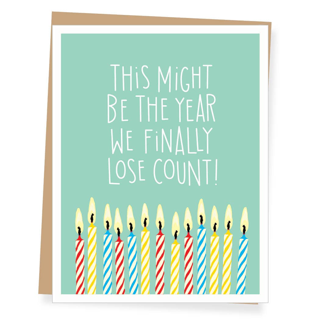 Card - Birthday - Lost Count