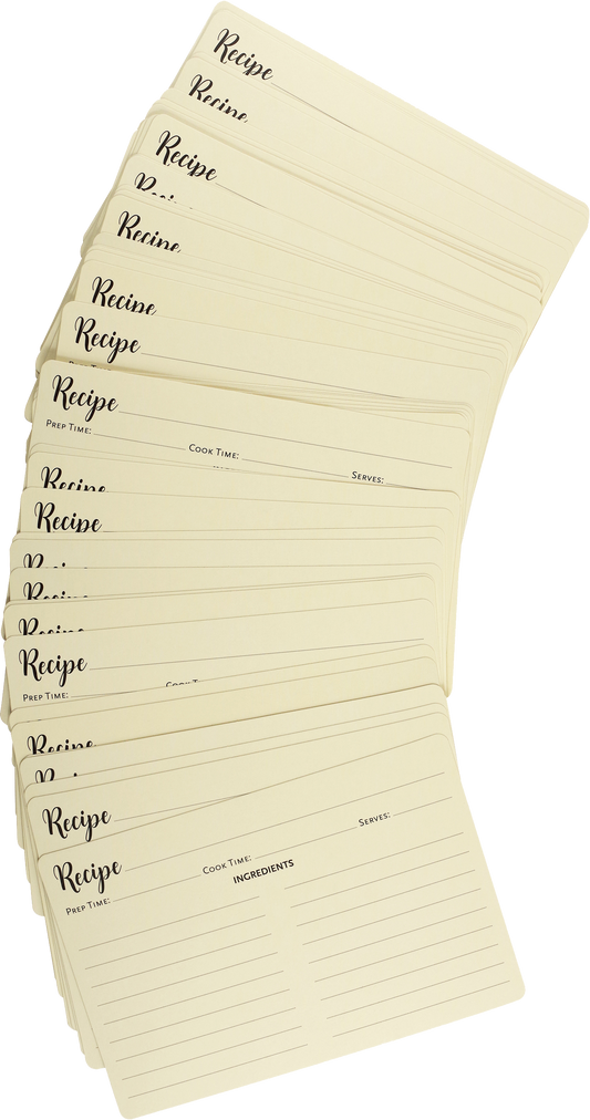 Recipe Card Refill Pack (50 cards)