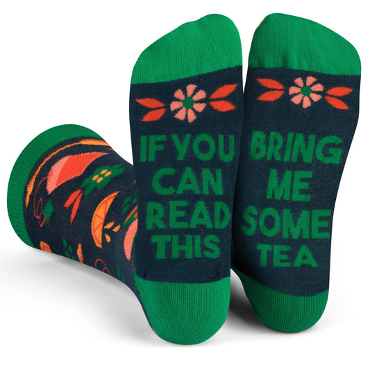 Lavley - Bring Me Some Tea (Purple) Socks