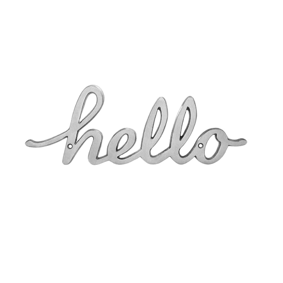 "Hello" Door Greeting