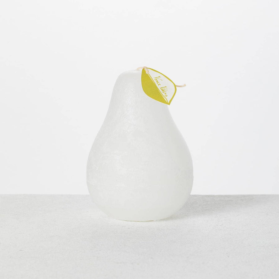 Candle - Pear - White