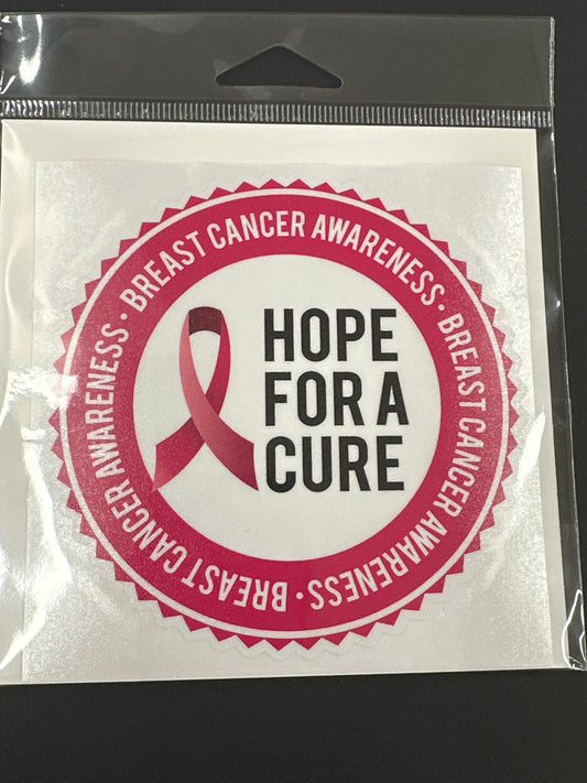 Sticker Lg - Breast Cancer Awareness