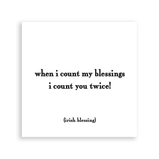 Magnet - Count My Blessings (Irish Blessing)