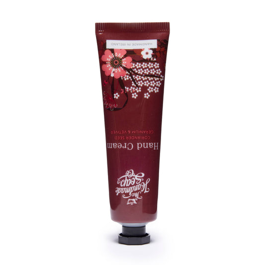 Hand Cream Tube - Coriander Seed, Geranium & Vetiver 30ml
