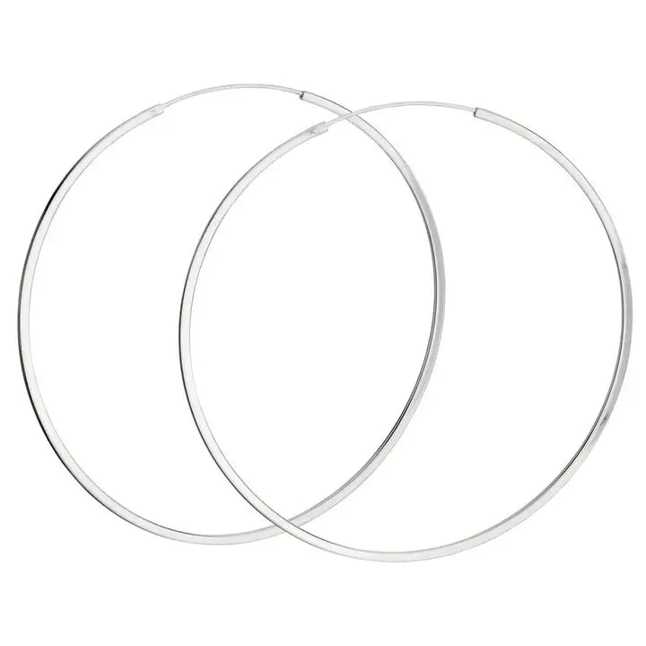Earrings - Castle Hill Sterling Silver Hoop