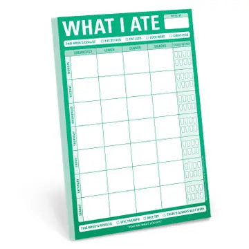 Notepad - What I Ate Pad