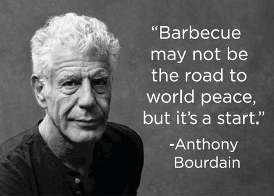 Magnet -"Barbeque may not be the road to world peace..