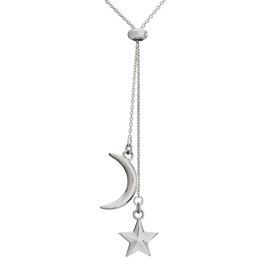 Light & Hope Sterling Silver Lariat Necklace