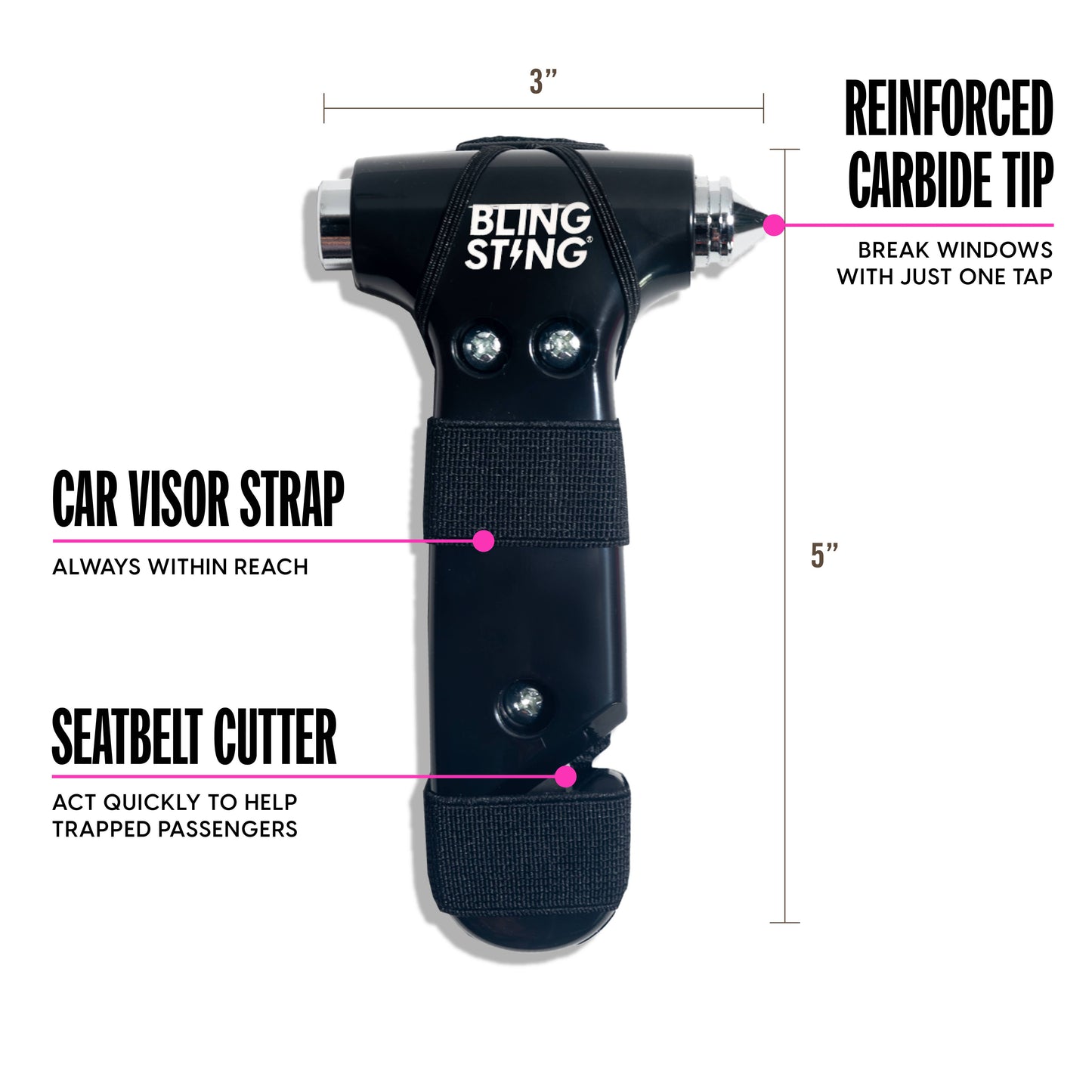 Emergency Escape Hammer