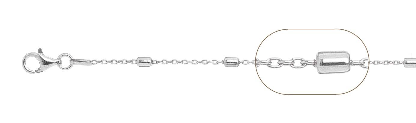 Anklet - Bora Bora Sterling Silver Adjustable