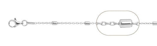 Anklet - Bora Bora Sterling Silver Adjustable