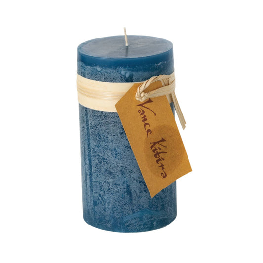 Candle - Pillar 3x6 - English Blue