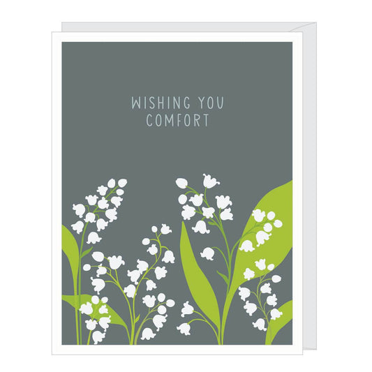 Card - Sympathy - Lily of the Valley