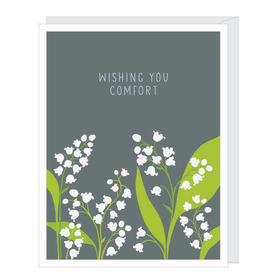 Card - Sympathy - Lily of the Valley