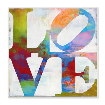 Wall Art - Love Textured Painting