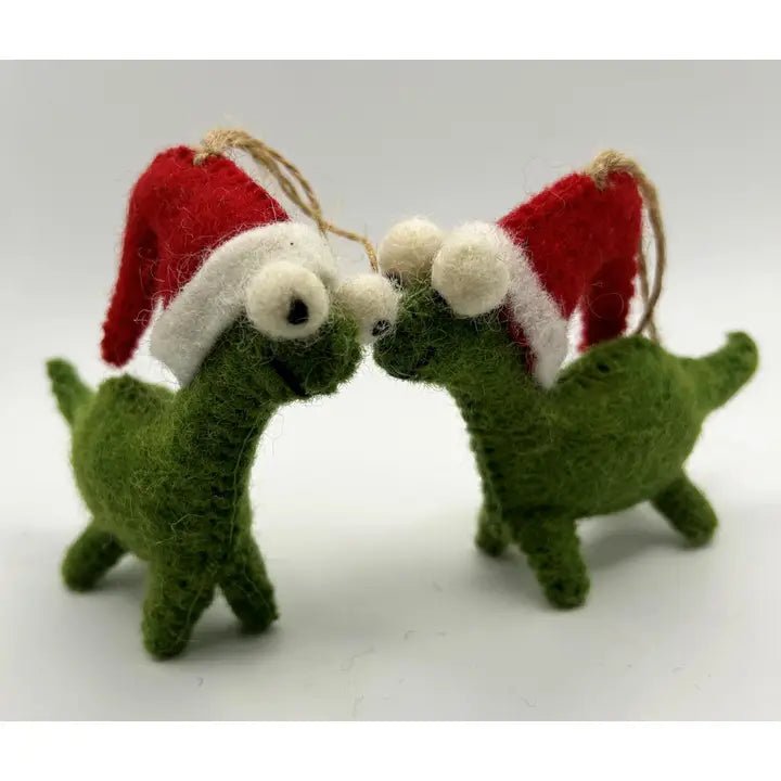 Ornament - Felt - Dino Mr. Shifty