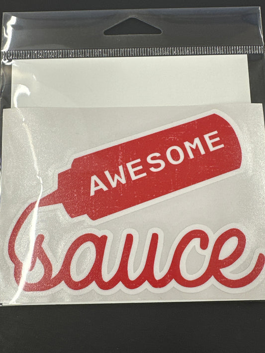 Sticker Lg - Awesome Sauce