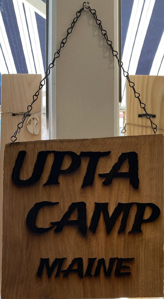 Sign - "Upta Camp"