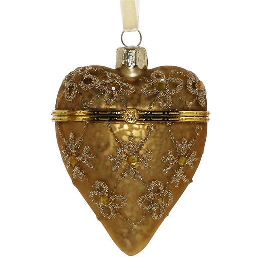 Ornament - Bejeweled Heart Locket