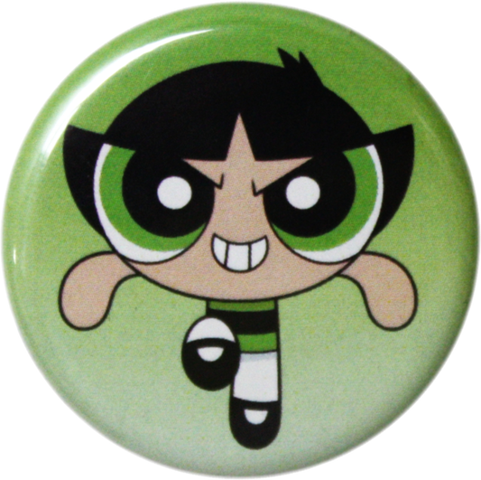 Button - Powerpuff Girls - Buttercup