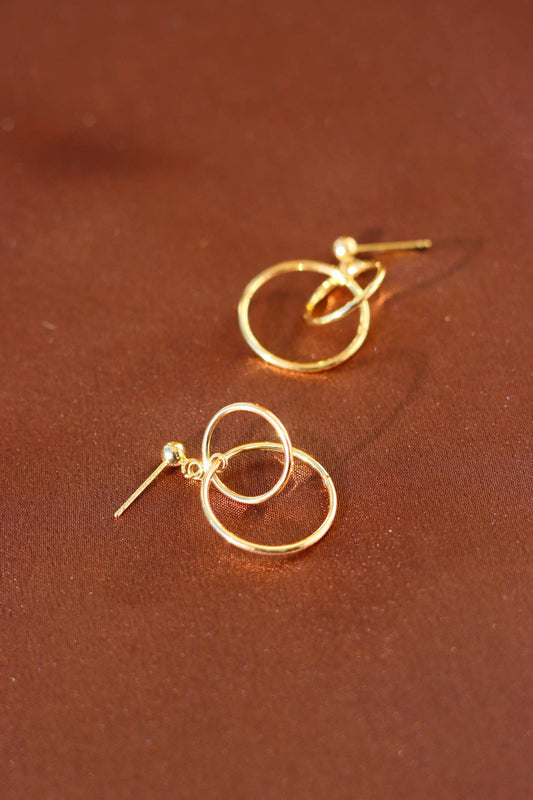 Z-BRASS EARRING 08