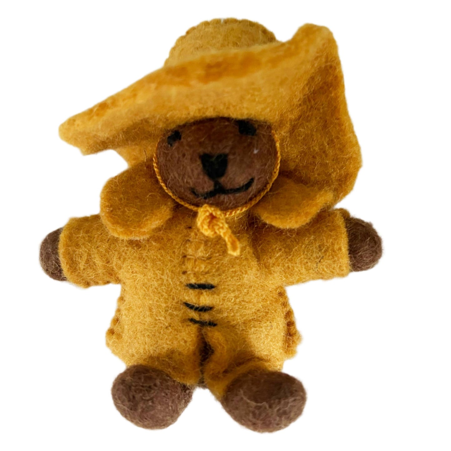 Handmade Felt "Raincoat Ralphie" ornament
