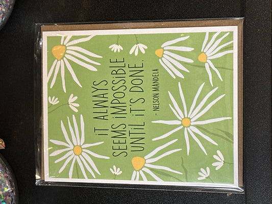 Card - Encouragement