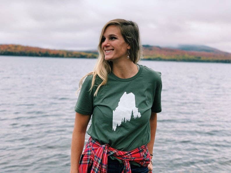 T-Shirt - Pine Tree Coast