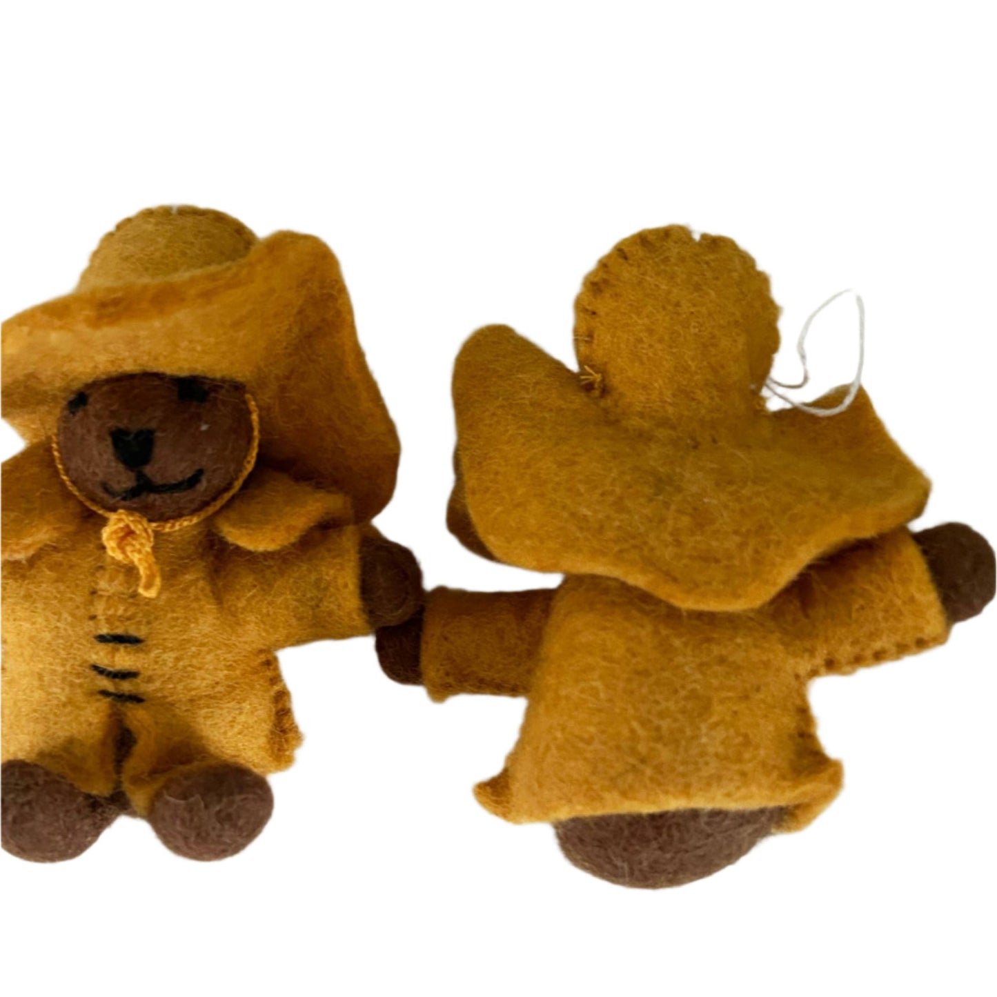 Handmade Felt "Raincoat Ralphie" ornament