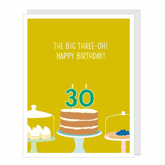 Card - Birthday - 30th Birthday